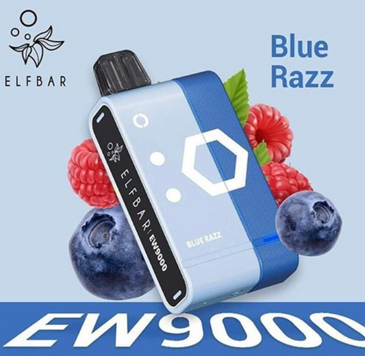 Elfbar EW9000 Blue Razz Kit