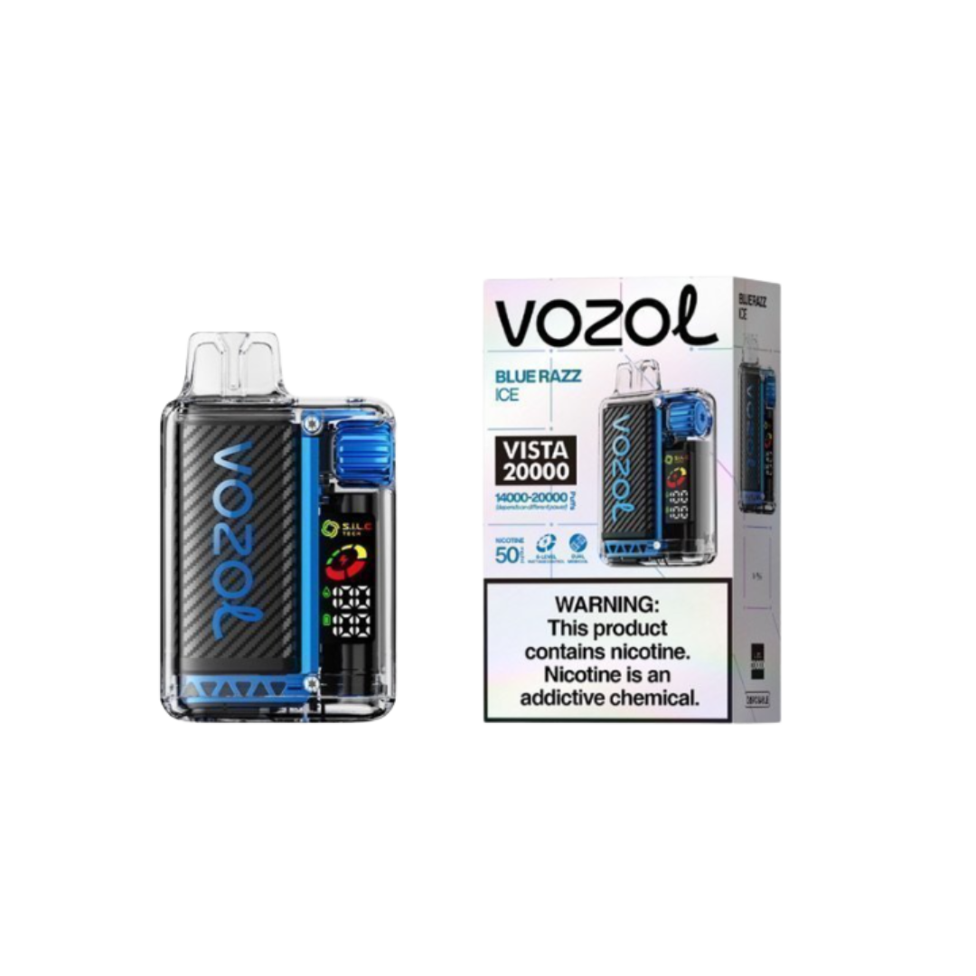 Vozol Vista 20K Blue Razz Ice