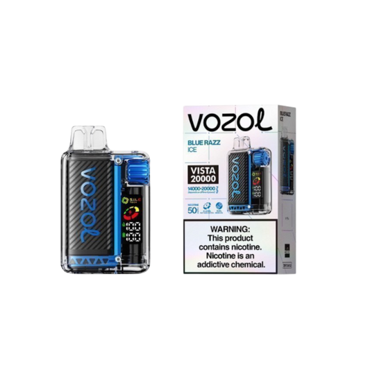 Vozol Vista 20K Blue Razz Ice