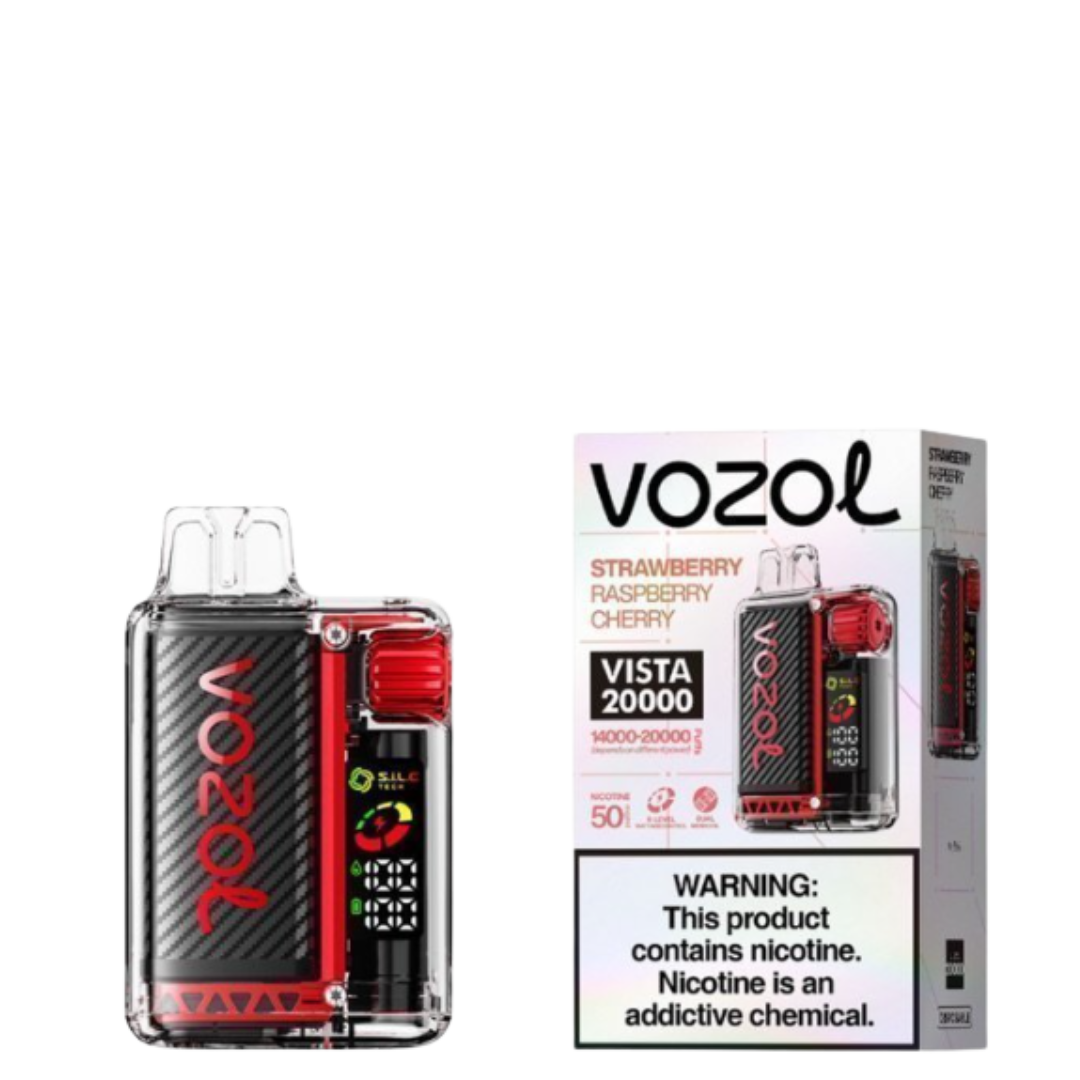 Vozol Vista 20K Strawberry Raspberry Cherry