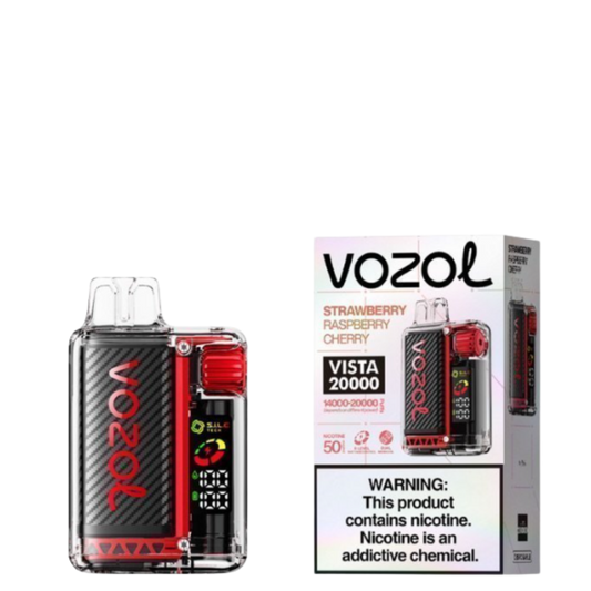 Vozol Vista 20K Strawberry Raspberry Cherry
